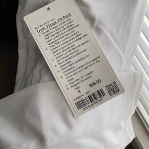 NWT Lululemon Train Times 7/8 Pant *rare*
